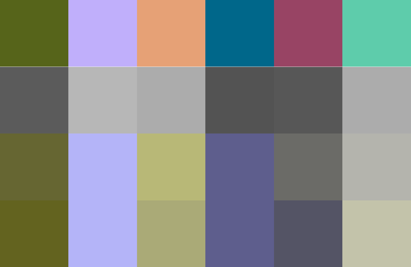 Fancy, 6 colors