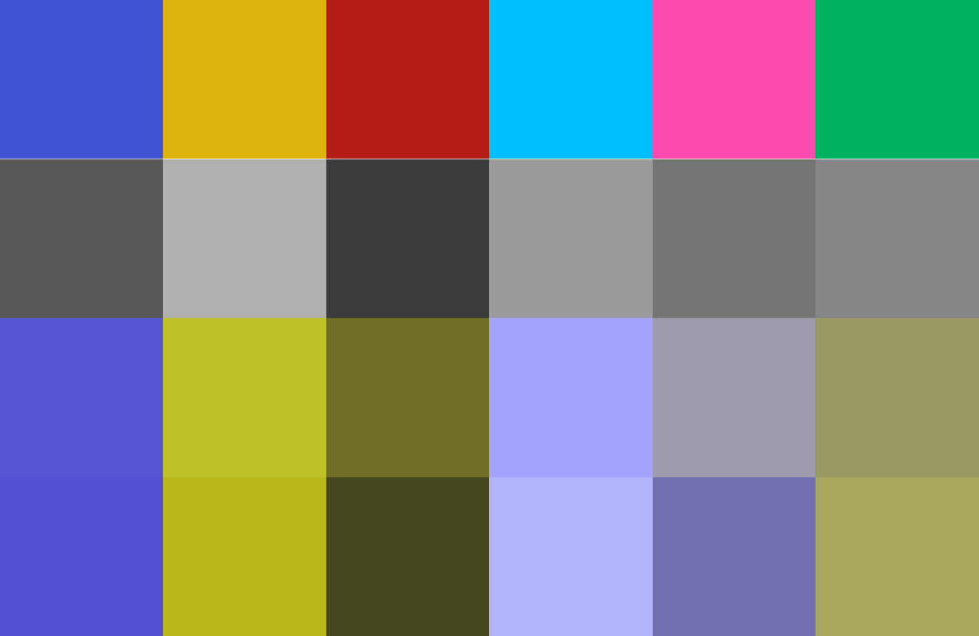 Normal, 6 colors