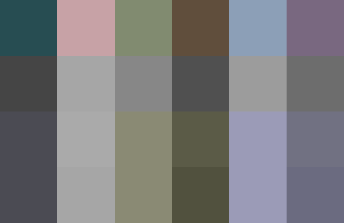 Tarnish, 6 colors